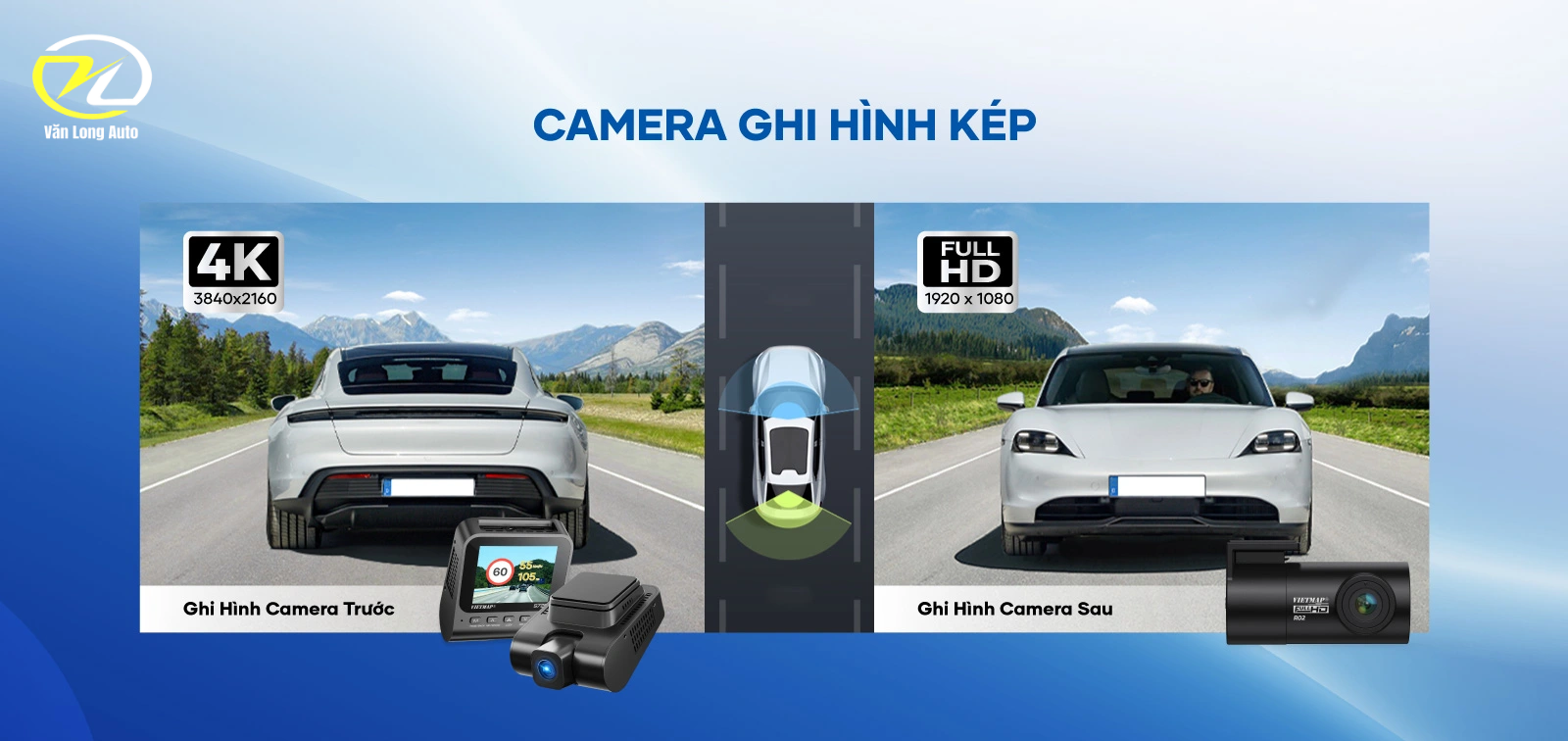 Khả năng ghi hình của VIETMAP S720